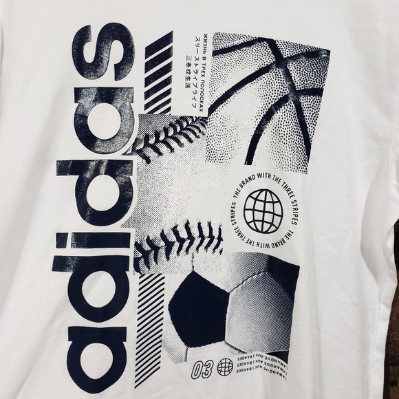 Adidas NWT basketball, baseball, soccer graphic - Picture 4 of 8